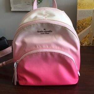 PINK KATE SPADE BACKPACK PURSE